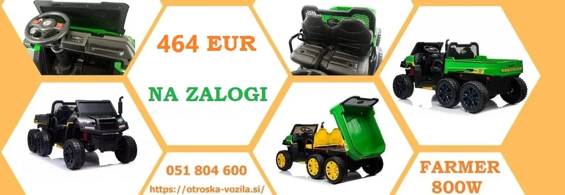 Otroški Farmer 24V 800W